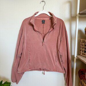 prAna Calimero 1/2 Zip Women's Small in Terra